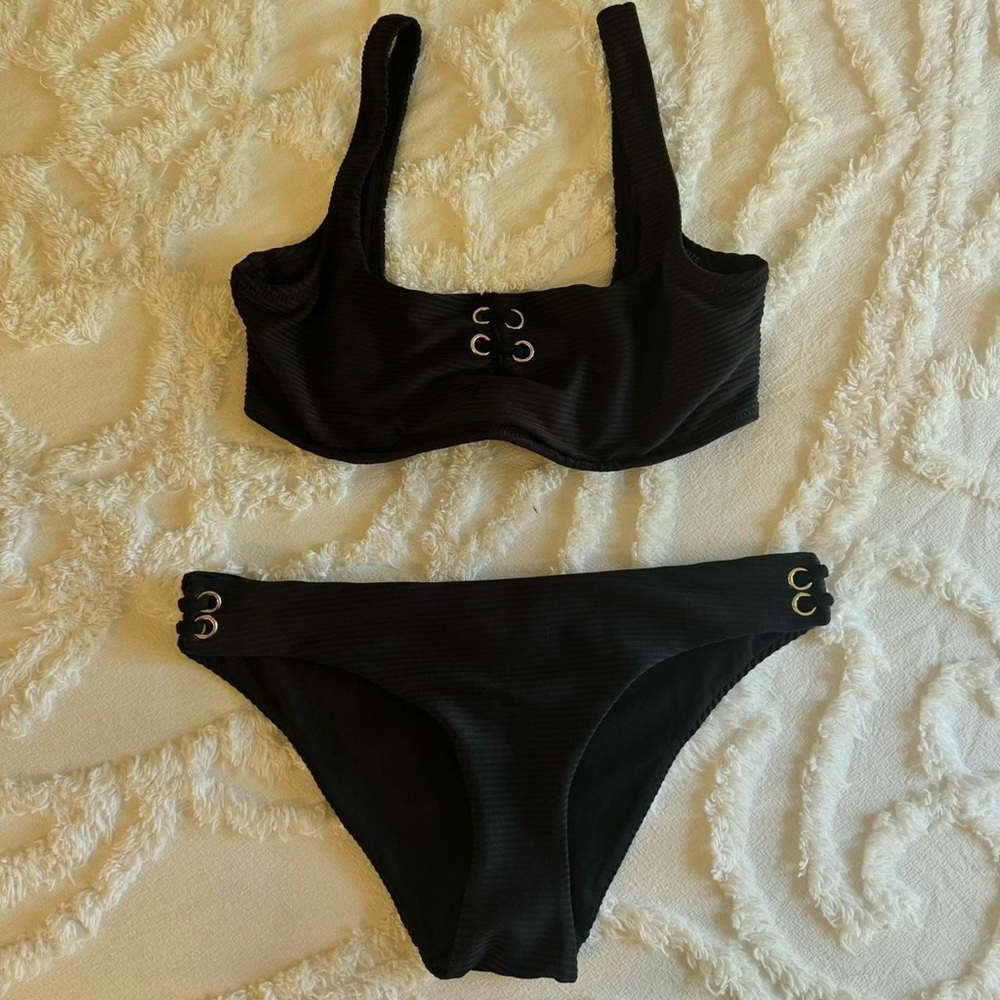 Ribbed Bikini SET